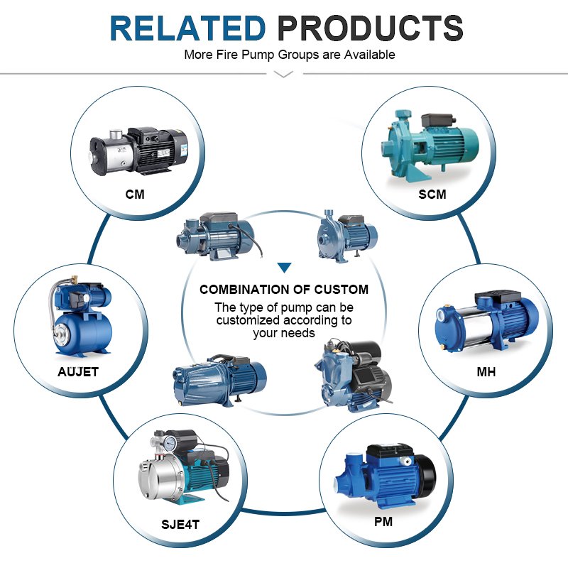 CPm1.5HP oppervlakte elektrische centrifugaalwaterpompen voor irrigatie